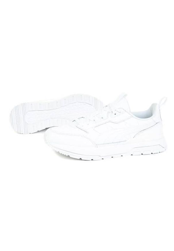 Buty do chodzenia męskie Puma R78 Trek Lth. Zapięcie: sznurówki. Kolor: biały. Materiał: tkanina, materiał, skóra, syntetyk. Szerokość cholewki: normalna. Sport: turystyka piesza