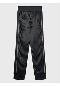 Karl Lagerfeld Kids Spodnie dresowe Z14196 S Czarny Regular Fit. Kolor: czarny. Materiał: wiskoza #3