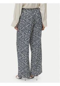 Vero Moda Spodnie materiałowe Josie 10303759 Granatowy Wide Leg. Kolor: niebieski. Materiał: wiskoza #4