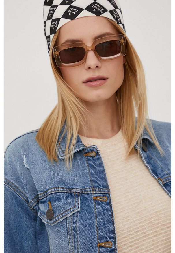 Noisy may - Noisy May kurtka jeansowa damska przejściowa. Okazja: na co dzień. Kolor: niebieski. Materiał: jeans. Styl: casual