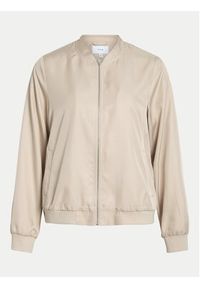 Vila Kurtka bomber Papaya 14100221 Beżowy Regular Fit. Kolor: beżowy. Materiał: syntetyk #5