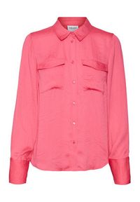 Vero Moda Koszula Sunny 10260627 Różowy Regular Fit. Kolor: różowy. Materiał: syntetyk #3