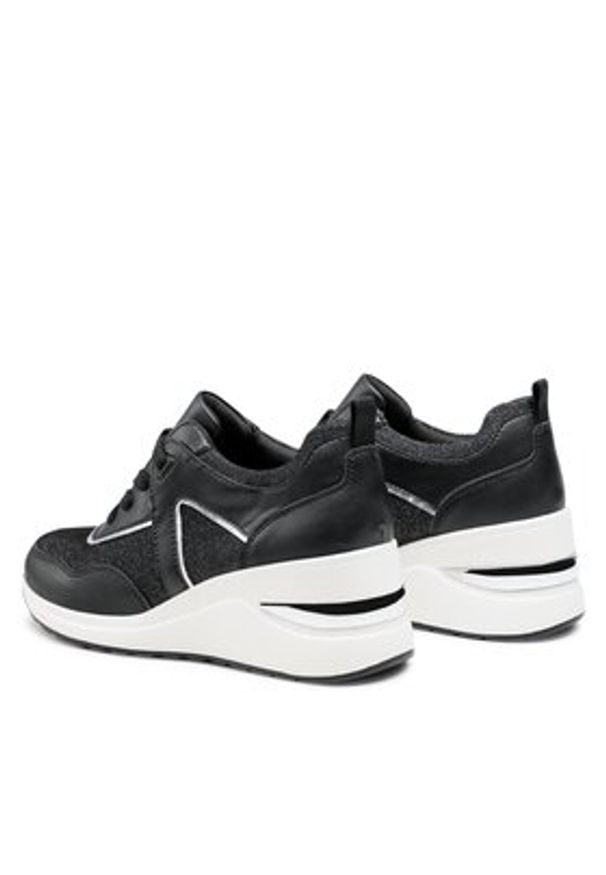 Clara Barson Sneakersy WS212-01 Czarny. Kolor: czarny. Materiał: materiał