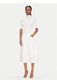MET Kuloty M10 138PT Biały Wide Leg. Kolor: biały