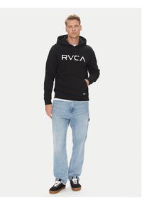 RVCA Bluza AVYSF00223 Czarny Regular Fit. Kolor: czarny. Materiał: bawełna