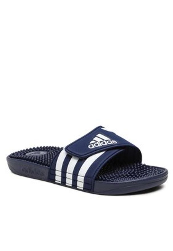 Adidas - adidas Klapki adissage F35579 Granatowy. Kolor: niebieski