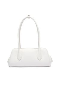 Calvin Klein Torebka Quilted Nylon Medium Shoulder Ba LV04F3743G Biały. Kolor: biały. Materiał: skórzane #2