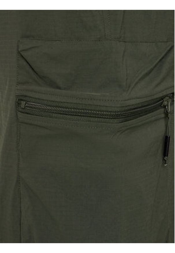 Rains Szorty sportowe Tomar Shorts 19310 Zielony Regular Fit. Kolor: zielony. Materiał: syntetyk