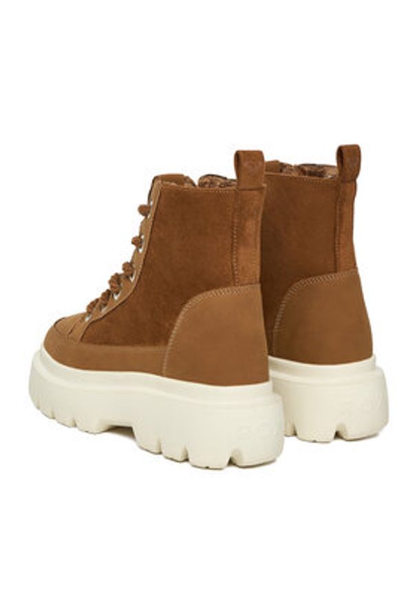 Roxy Trzewiki CEO-V12-1125 Brązowy. Kolor: brązowy. Materiał: materiał