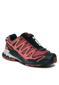 salomon - Trekkingi Salomon. Kolor: czerwony #1