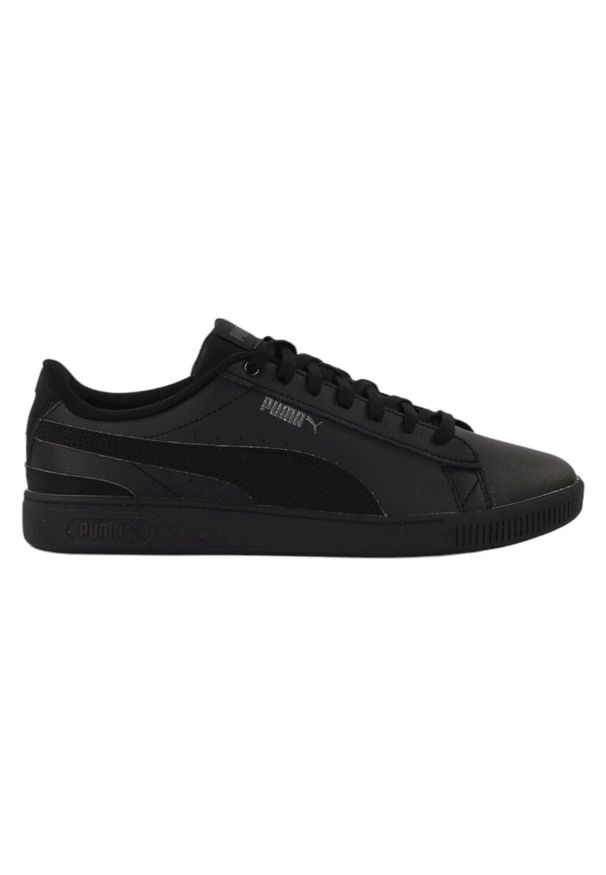 Buty damskie Puma Vikky V3 Lth skórzane na co dzień. Okazja: na co dzień. Zapięcie: sznurówki. Kolor: czarny. Materiał: skóra. Szerokość cholewki: normalna. Model: Puma Vikky. Sport: turystyka piesza