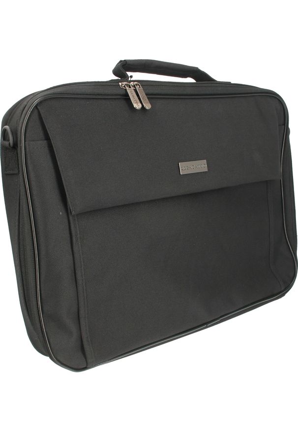 Torba Zagatto Nowa Torba na laptopa 17,3" Czarna Zagatto ZG786. Kolor: czarny