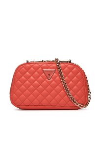 Guess Torebka HWEQG954174 Koralowy. Kolor: pomarańczowy. Materiał: skórzane