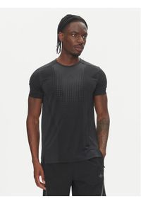 Adidas - adidas Koszulka techniczna Airchill JI8196 Czarny Slim Fit. Kolor: czarny. Materiał: syntetyk