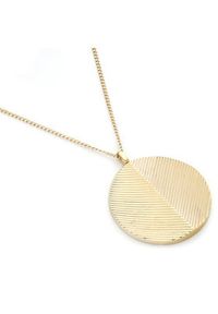 Fossil Naszyjnik Harlow Locket JF04738710 Złoty. Materiał: metalowe. Kolor: złoty #3