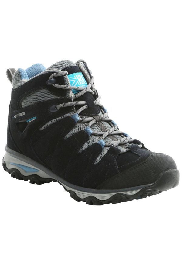 Buty turystyczne damskie Karrimor Rona Mid. Kolor: niebieski. Materiał: guma, syntetyk, zamsz, materiał. Styl: sportowy