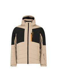 Kurtka narciarska Protest Naldo. Kolor: brązowy, beżowy, wielokolorowy. Sezon: zima. Sport: narciarstwo #1