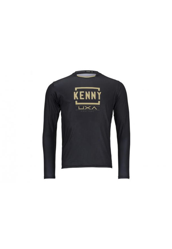 KENNY - Dżersej z długim rękawem Kenny Prolight Slim Fit. Kolor: czarny. Materiał: jersey. Długość rękawa: długi rękaw. Długość: długie. Sport: kolarstwo