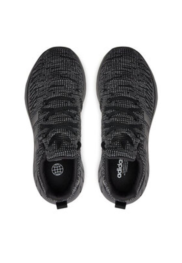 Adidas - adidas Sneakersy Swift Run 22 J GW8166 Czarny. Kolor: czarny. Materiał: materiał. Sport: bieganie