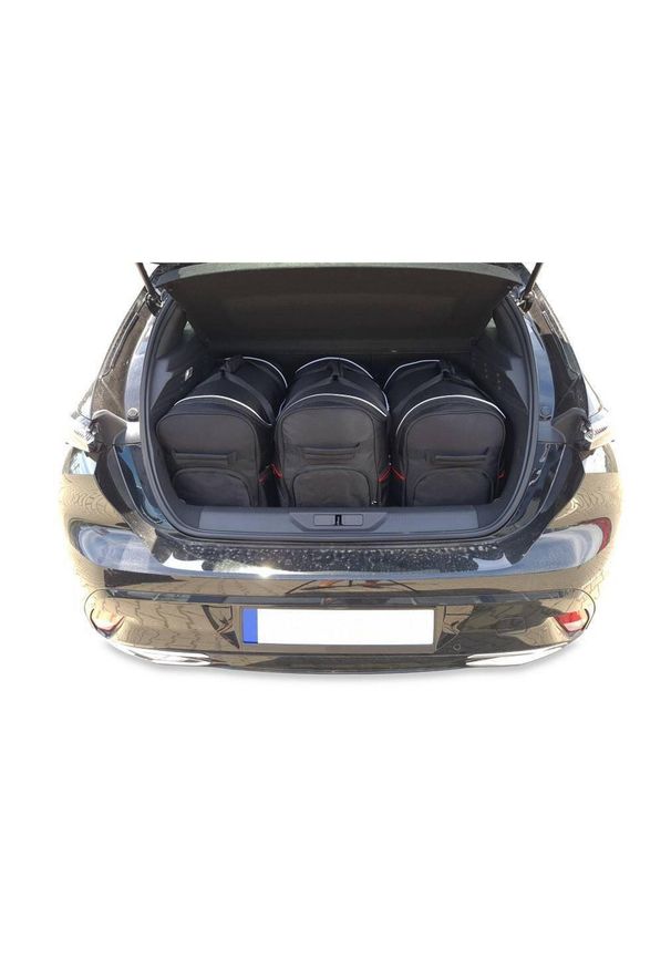 KJUST - Torby Do Bagażnika Peugeot 308 Hatchback 2021+ 3Szt Kjust. Kolor: czarny. Styl: sportowy