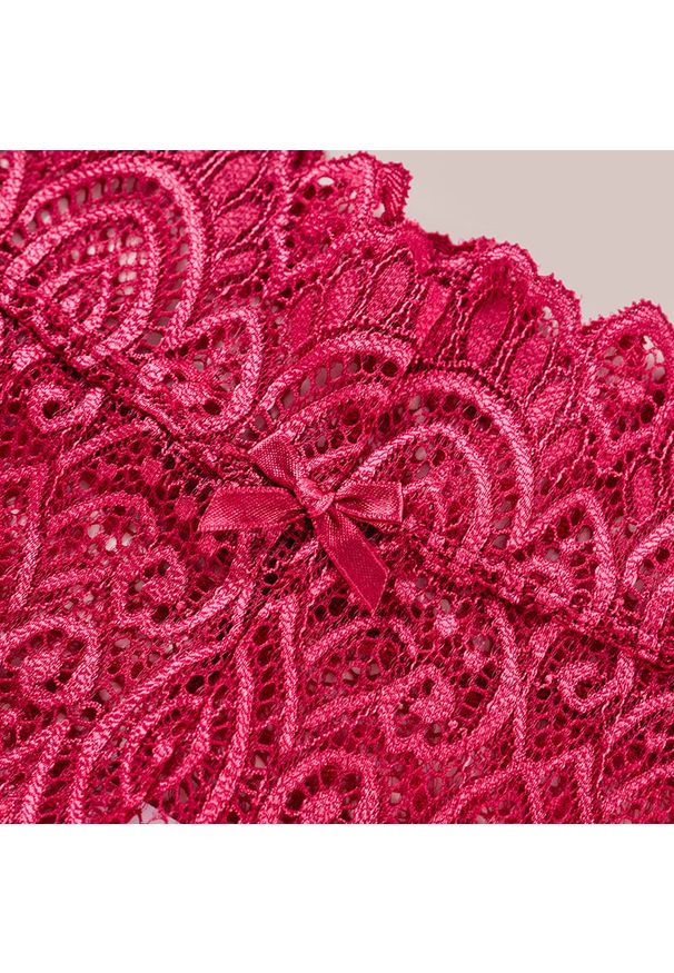 Intica - Szorty koronkowe damskie na specjalne okazje Siglinde. Kolor: czarny. Materiał: koronka. Wzór: koronka