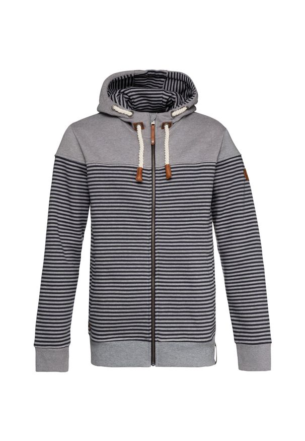 Bluza męska Protest KATANAKO full zip hoody. Kolor: szary