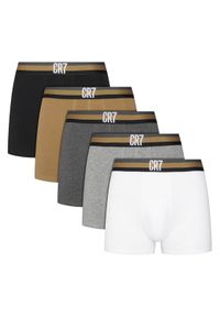 Cristiano Ronaldo CR7 Komplet bokserek 8106-49 Kolorowy. Materiał: bawełna. Wzór: kolorowy #1