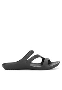 Crocs Klapki KADEE II SANDAL W 206756-001 Czarny. Kolor: czarny. Materiał: syntetyk, materiał