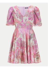 Swing Sukienka koktajlowa 5AG26000 Różowy Regular Fit. Kolor: różowy. Materiał: wiskoza. Styl: wizytowy #2