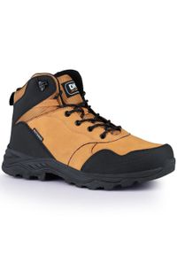 Buty męskie trekkingowe wysokie sportowe DK DIABLO. Kolor: czarny, brązowy, wielokolorowy