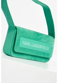 Karl Lagerfeld - Torebka damska zamszowa KARL LAGERFELD. Materiał: zamszowe #3
