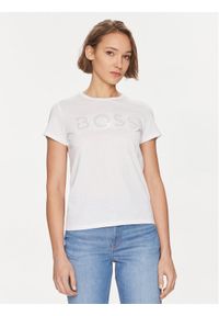 BOSS - Boss T-Shirt Eventsa 50514967 Biały Regular Fit. Kolor: biały. Materiał: bawełna