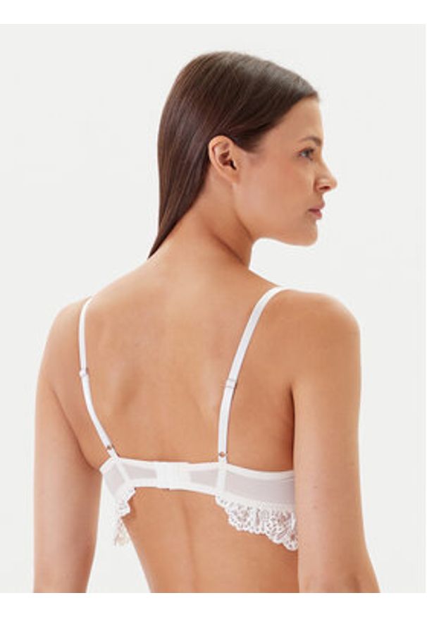 Hunkemöller Biustonosz z fiszbiną 302382 Écru. Materiał: syntetyk