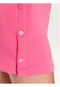 Guess Spódnica mini V3YD02 K7UW2 Różowy Regular Fit. Kolor: różowy. Materiał: wiskoza #4