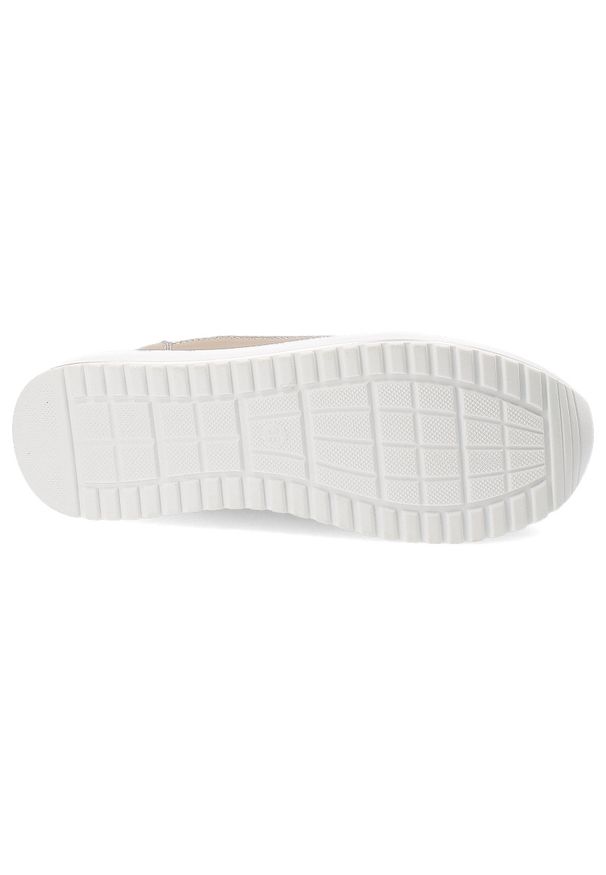 Białe Sneakersy Artiker Stylowe Obuwie Damskie. Okazja: na spacer. Kolor: biały. Materiał: skóra. Sport: turystyka piesza