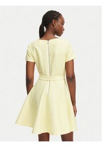 Morgan Sukienka koktajlowa 261-RCARL Żółty Regular Fit. Kolor: żółty. Materiał: syntetyk. Styl: wizytowy #5