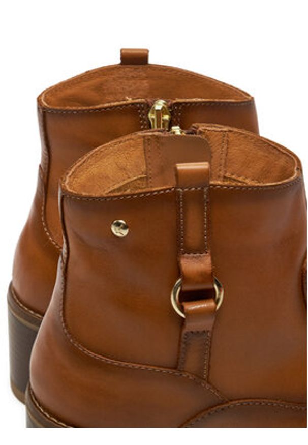 Pikolinos Kowbojki W7H-8817 Brązowy. Kolor: brązowy. Materiał: skóra