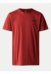 The North Face T-Shirt Simple Dome NF0A87NG Czerwony Regular Fit. Kolor: czerwony. Materiał: bawełna