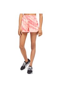 Asics - Spodenki sportowe dziewczęce ASICS G Aop Gpx Short. Kolor: różowy. Materiał: poliester. Styl: sportowy. Sport: bieganie #1