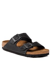 Birkenstock Klapki Arizona Bs 0552113 Czarny. Kolor: czarny. Materiał: skóra #5