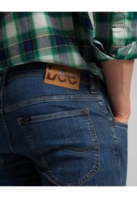 Lee - LEE DAREN ZIP FLY MĘSKIE SPODNIE JEANSOWE JEANSY MID STONE WASH L707NLWL 112118300 #4