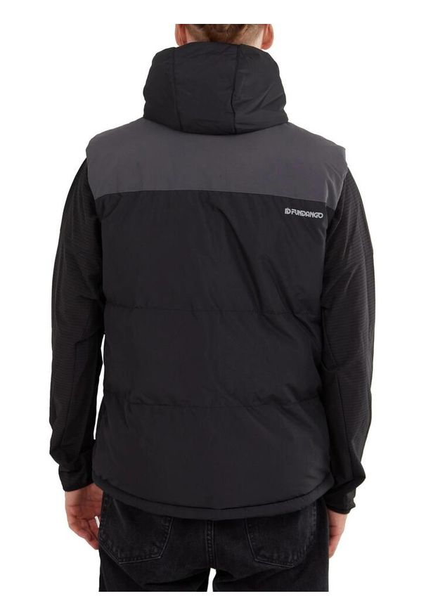 FUNDANGO - Kamizelka męska Fundango Laurel Padded. Kolor: czarny