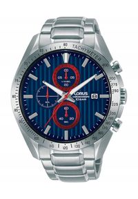 Zegarek Lorus Zegarek Męski Lorus SPORTS Srebrzysty ( 45 mm). Styl: sportowy #1