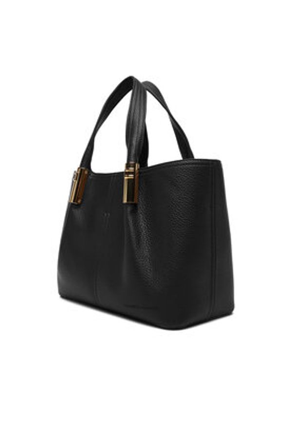 Elisabetta Franchi Torebka BS-42A-56E2-V400 Czarny. Kolor: czarny. Materiał: skórzane