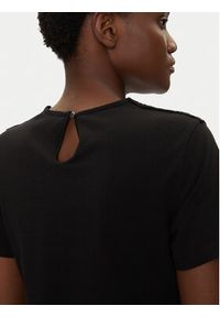 Morgan Bluzka 251-DUNE M Czarny Regular Fit. Kolor: czarny. Materiał: bawełna #2