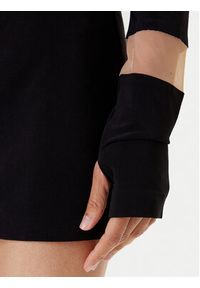 NORMA KAMALI Sukienka codzienna KK3243PMB48239 Czarny Slim Fit. Okazja: na co dzień. Kolor: czarny. Materiał: syntetyk. Typ sukienki: proste. Styl: casual