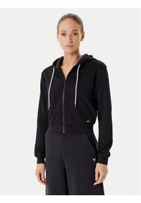 Guess Bluza V5YQ06 KBSL2 Czarny Regular Fit. Kolor: czarny. Materiał: syntetyk