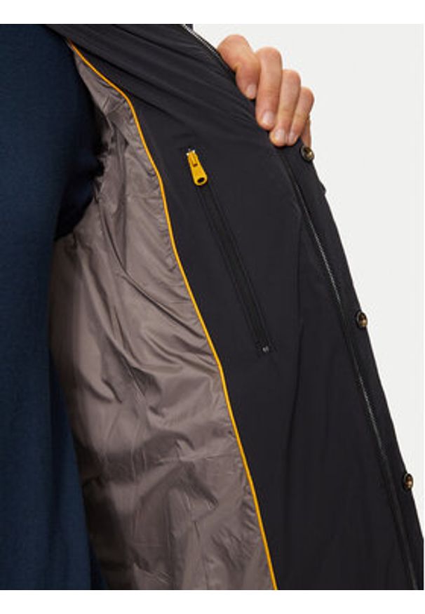 Hetrego - Hetregó Kurtka puchowa William 8N435R Szary Regular Fit. Kolor: szary. Materiał: syntetyk