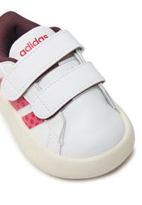 Adidas - adidas Sneakersy Disney Minnie Mouse Grand Court 2.0 IH6309 Biały. Kolor: biały. Materiał: skóra. Wzór: motyw z bajki #3