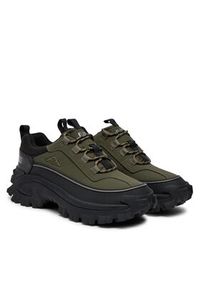 CATerpillar Sneakersy Intruder Galosh 2.0 Low WP P111620 Zielony. Kolor: zielony. Materiał: skóra